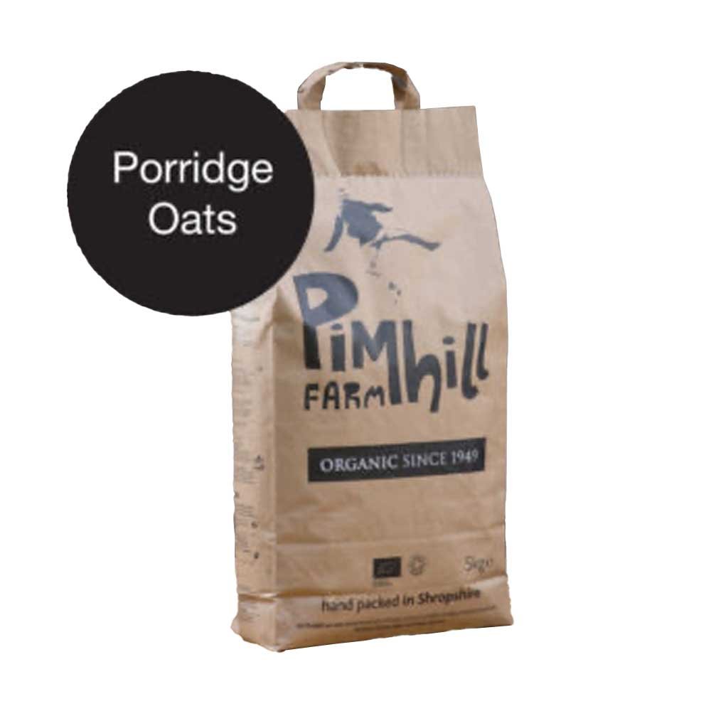 Organic Porridge Oats - bag with handle Pimhill 5kg