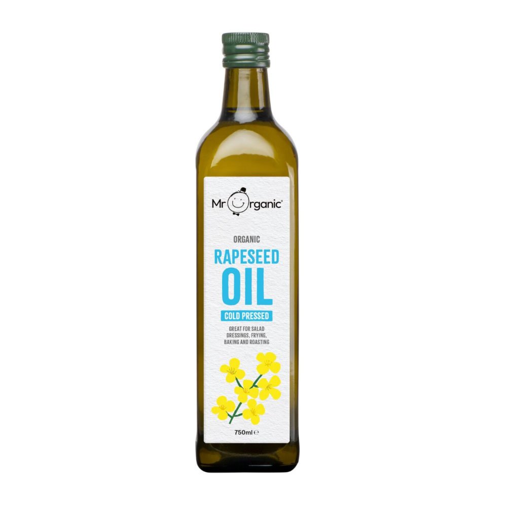 Organic Rapeseed Oil - cold pressed - gluten-free Mr Organic Organic Rapeseed Oil - cold pressed - gluten-free Mr Organic