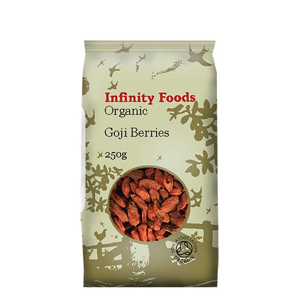 Organic Goji Berries Infinity Foods 250g