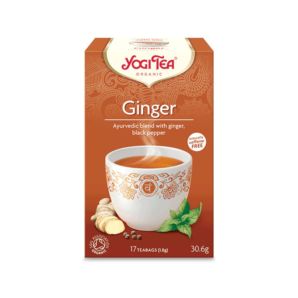 Organic Ginger Tea Yogi Tea 17bgs Organic Ginger Tea Yogi Tea 17bgs