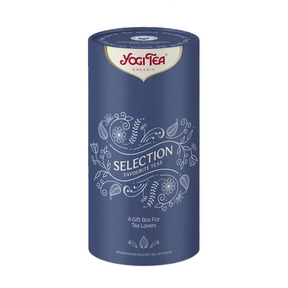 Organic Gift Box Favourite Teas Selection Yogi 6x60g
