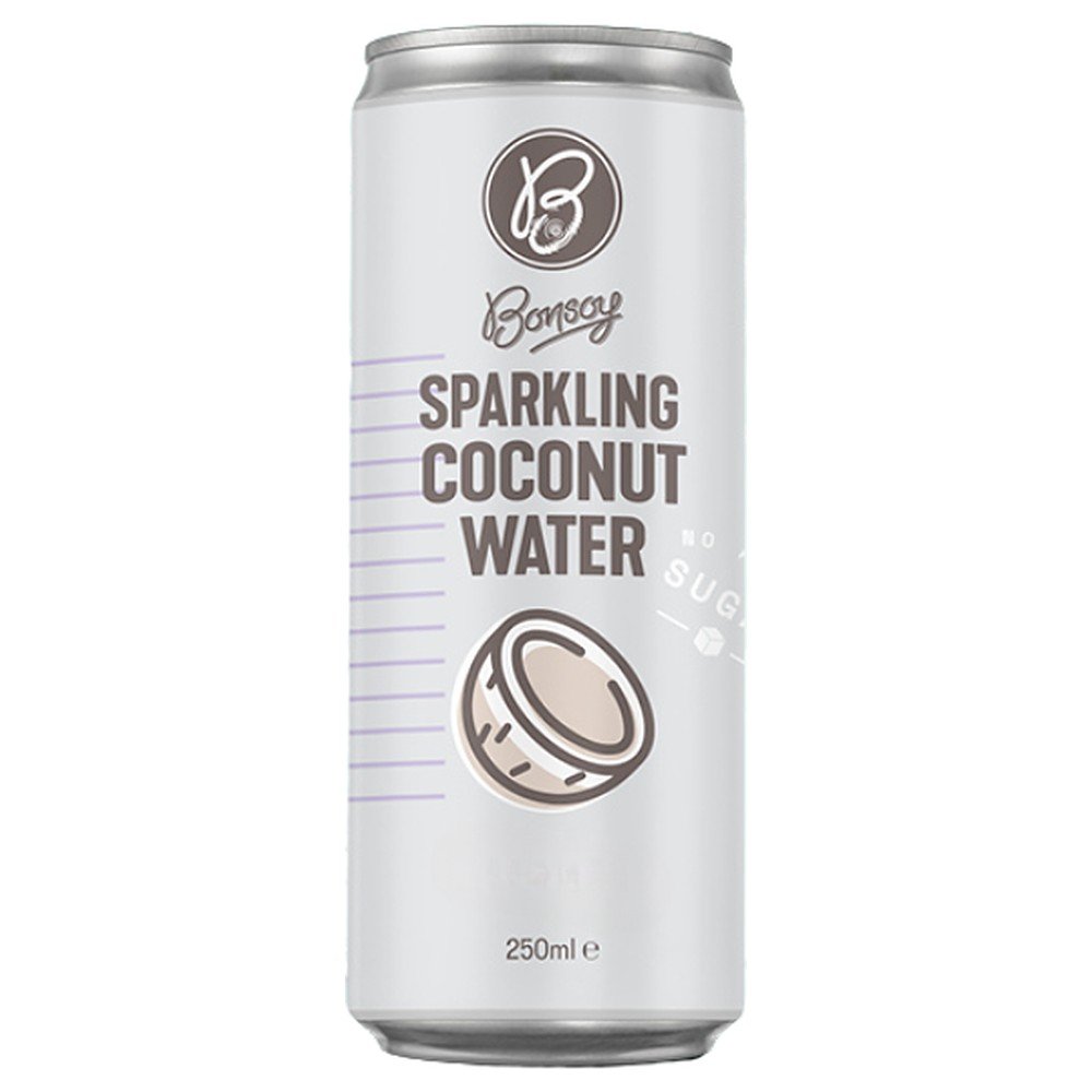 Sparkling Coconut Water Bonsoy 12x250ml Sparkling Coconut Water Bonsoy 12x250ml