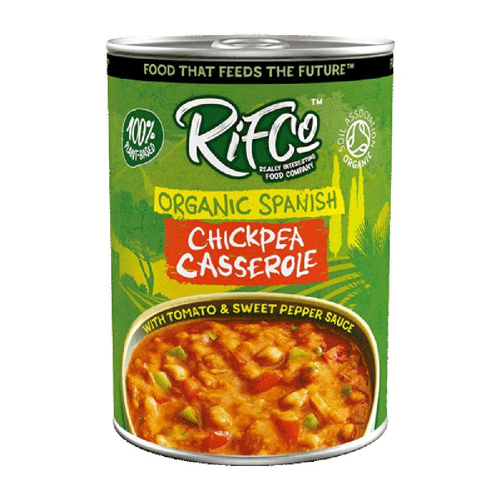 Organic Spanish Chickpea Casserole RIFCo 400g Organic Spanish Chickpea Casserole RIFCo 400g
