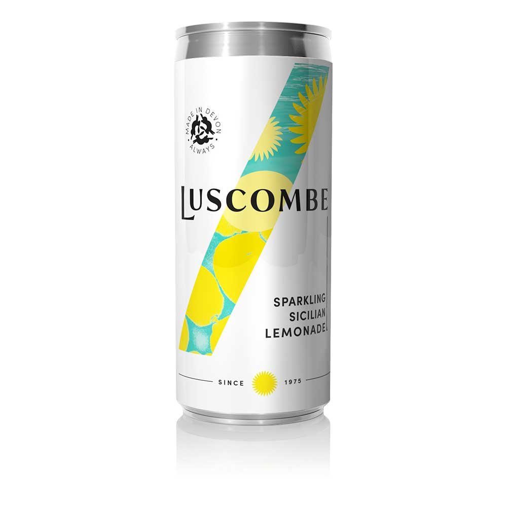 Organic Sicilian Lemonade - can Luscombe 320ml