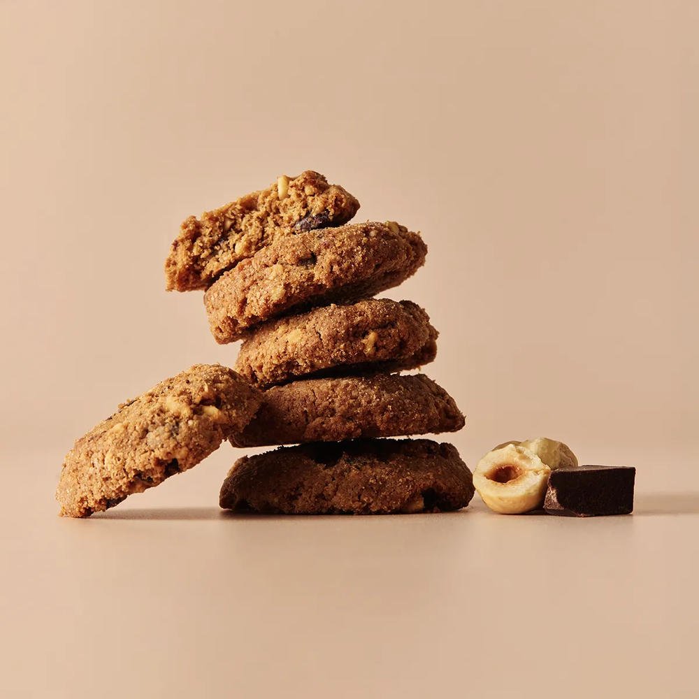 Organic Hazelnut Chocolate Chip Share Bag Rhythm 108 8x135g Organic Hazelnut Chocolate Chip Share Bag Rhythm 108 8x135g