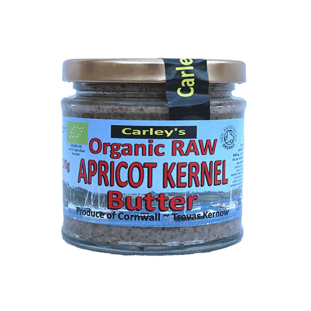 Organic Raw Apricot Kernel & Brazil Butter Carley's 170g Organic Raw Apricot Kernel & Brazil Butter Carley's 170g