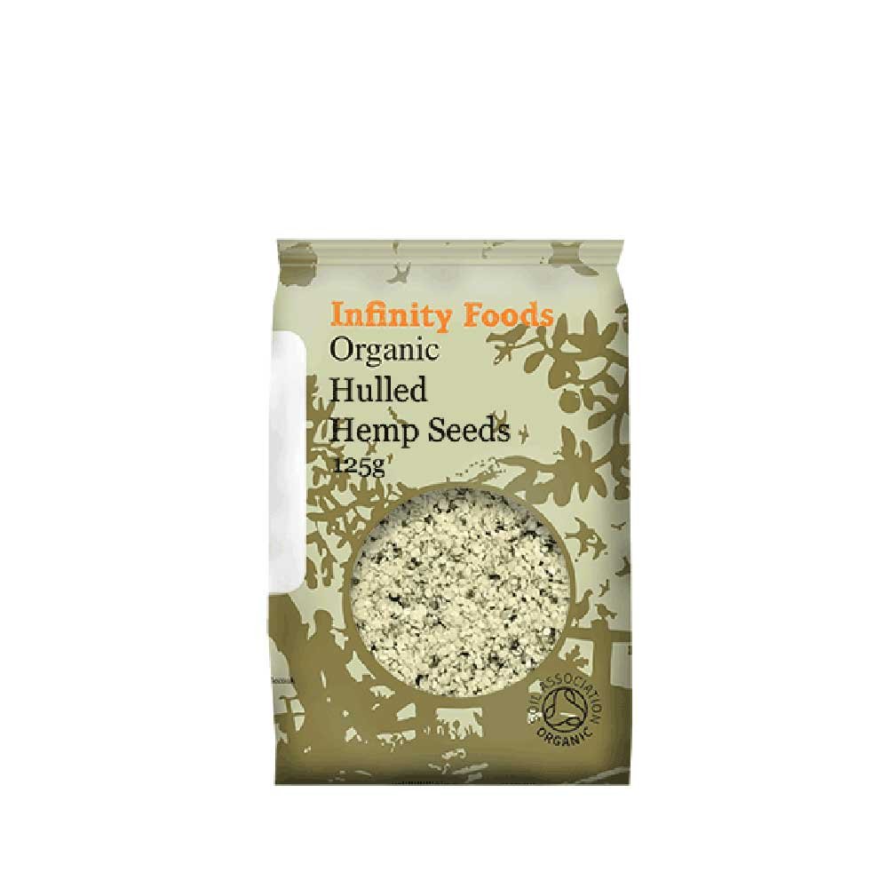 Organic Hulled Hemp Seeds Infinity Foods 125g Organic Hulled Hemp Seeds Infinity Foods 125g