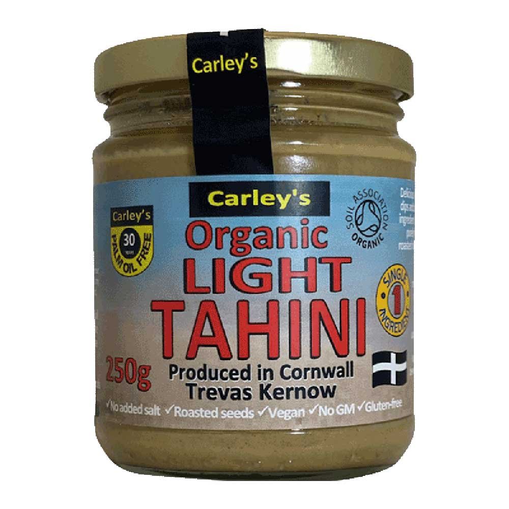 Organic Light Tahini Roasted Carley's 250g Organic Light Tahini Roasted Carley's 250g