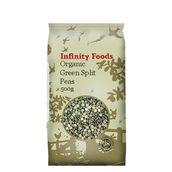 Organic Green Split Peas - Italy Infinity Foods 500g