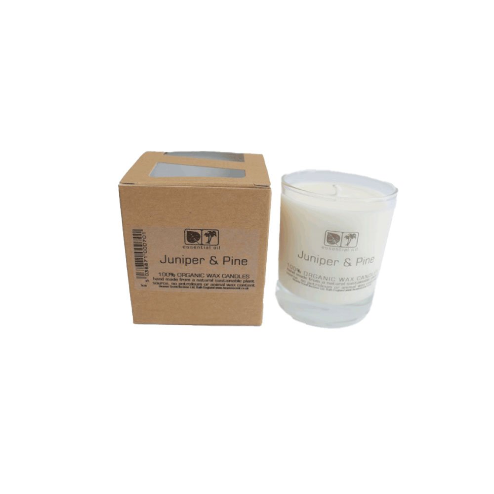 Juniper & Pine 20cl Aromapot Candle - single Heaven Scent 1p