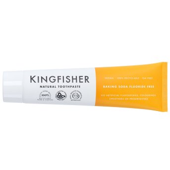 Fluoride Free Baking Soda Mint Kingfisher 100ml