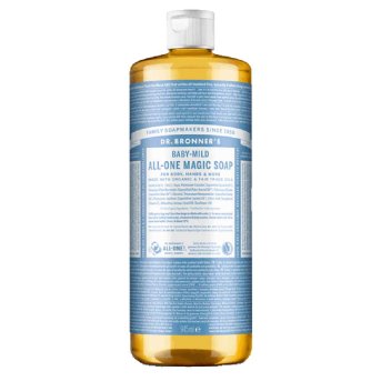 Organic Baby Mild Unscented Liquid Soap - single Dr. Bronner Organic Baby Mild Unscented Liquid Soap - single Dr. Bronner