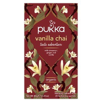Organic Vanilla Spice Chai - cinnamon & sweet vanilla Pukka 