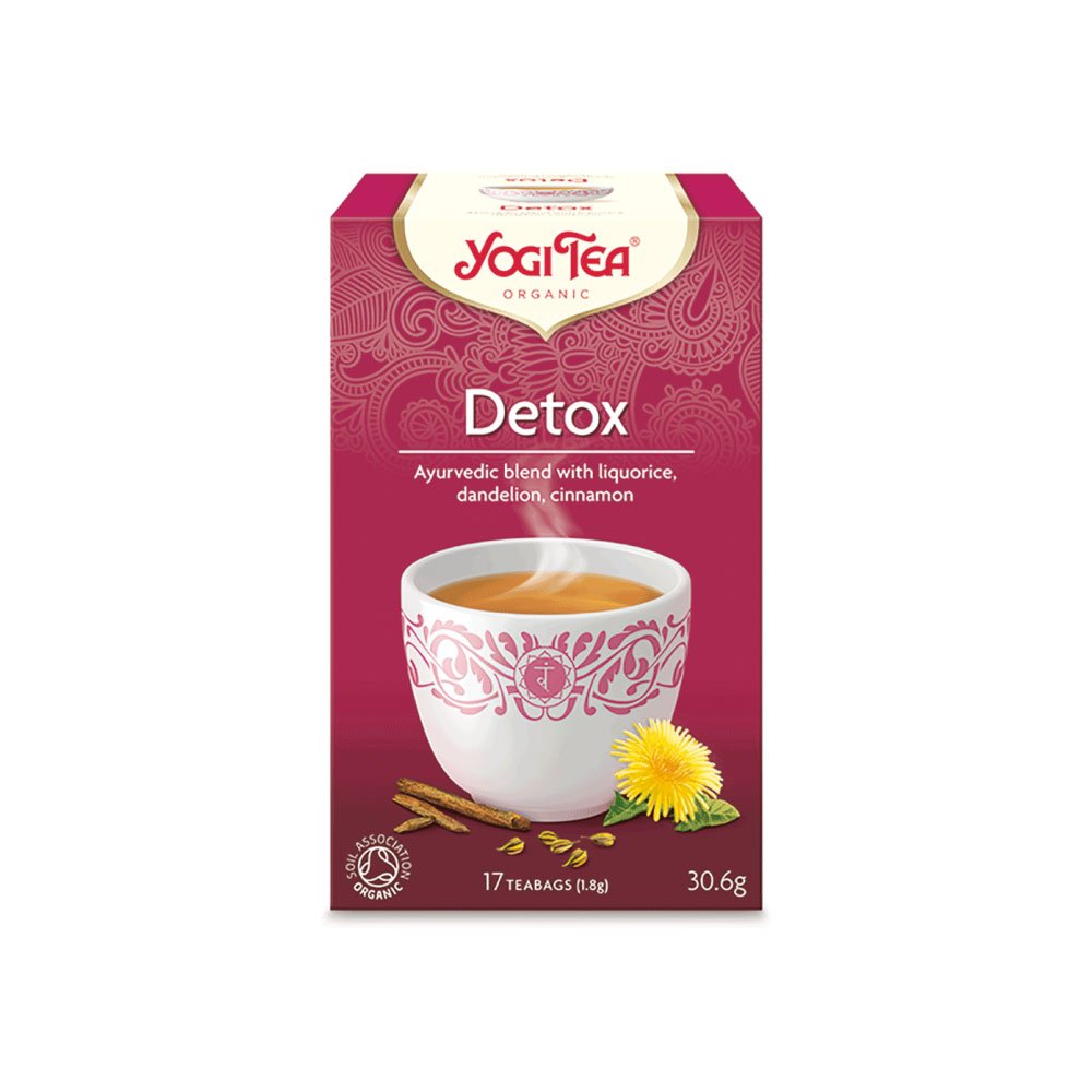 Organic Detox Tea Yogi Tea 17bgs