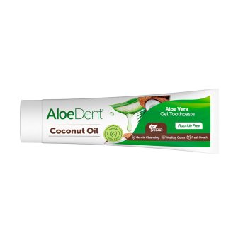 Coconut Toothpaste - fluoride-free Aloe Dent 100ml Coconut Toothpaste - fluoride-free Aloe Dent 100ml