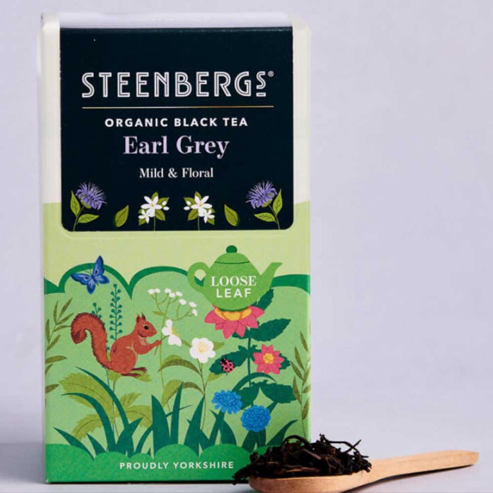 Organic Earl Grey Steenbergs 4x60g Organic Earl Grey Steenbergs 4x60g