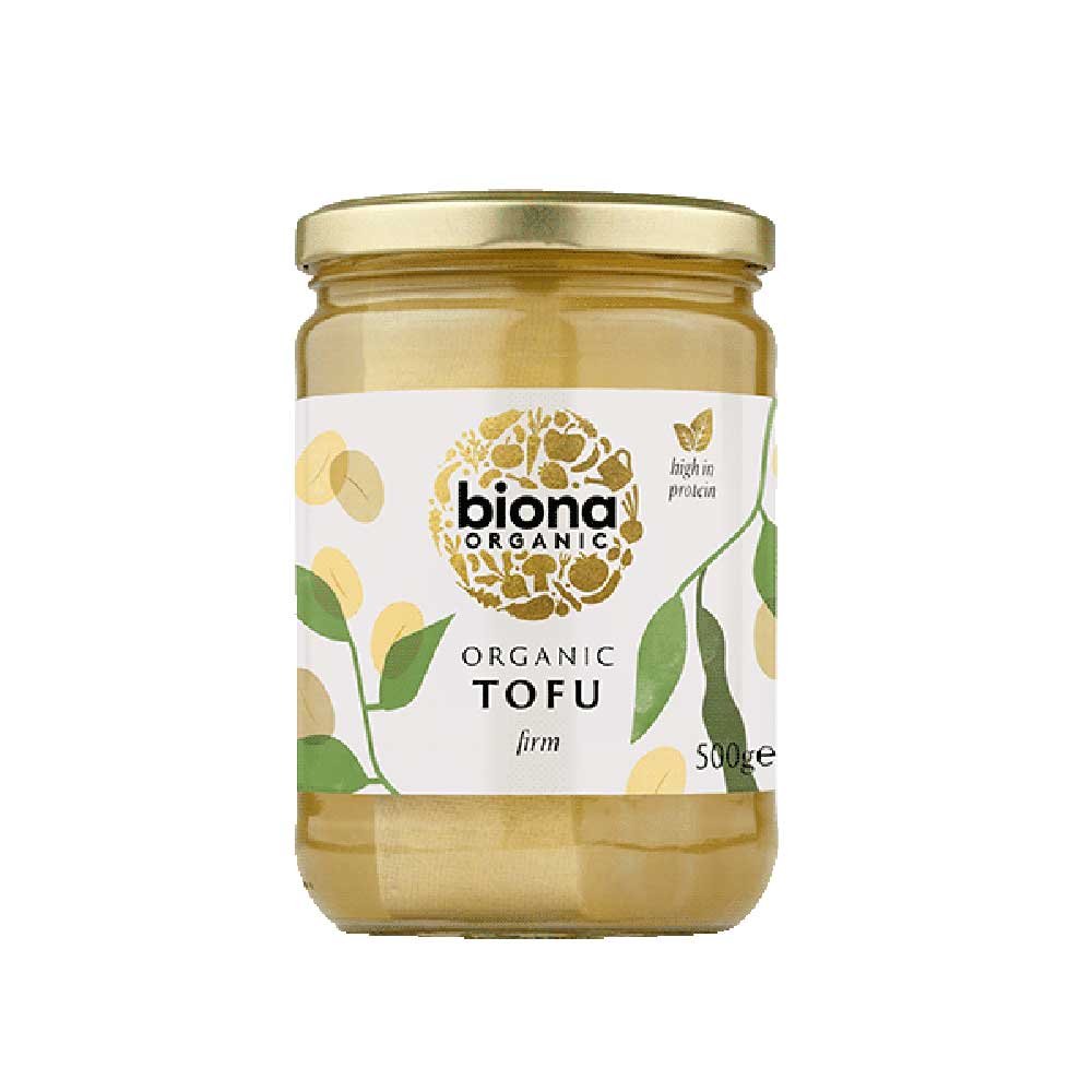 Organic Plain Tofu - 250g drained weight Biona 500g