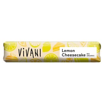 Organic Lemon Cheesecake Milk Chocolate Vivani 18x40g