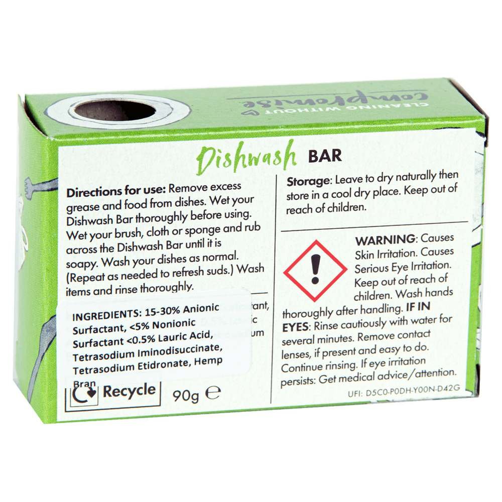 Dishwash Wrapped Bars Bio-D 20x90g