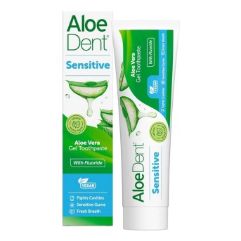 Fluoride Sensitive Toothpaste Aloe Dent 6x100ml Fluoride Sensitive Toothpaste Aloe Dent 6x100ml
