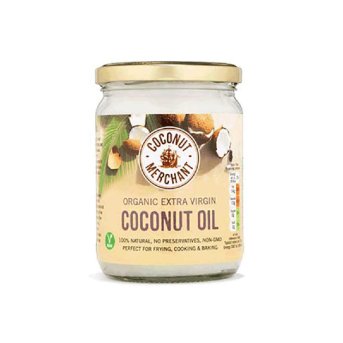 Organic Coconut Oil - raw extra virgin - glass Coconut Merch