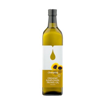 Organic Sunflower Oil - for Frying Clearspring 1l