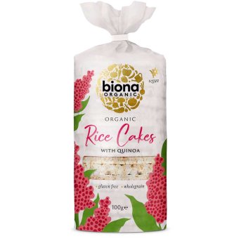 Organic Ricecakes with quinoa Biona 100g Organic Ricecakes with quinoa Biona 100g