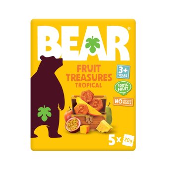 Tropical - Treasures Bear 4x5x20g Tropical - Treasures Bear 4x5x20g