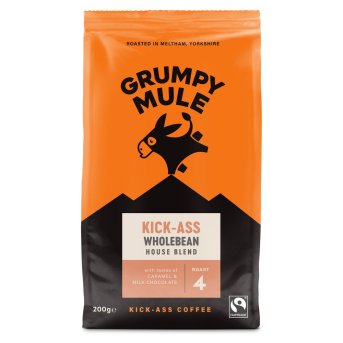Beans - Kick Ass House Blend - 4 Grumpy Mule 6x200g