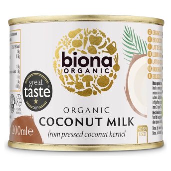 Organic Coconut Milk (17% fat) - small Biona 8x200ml
