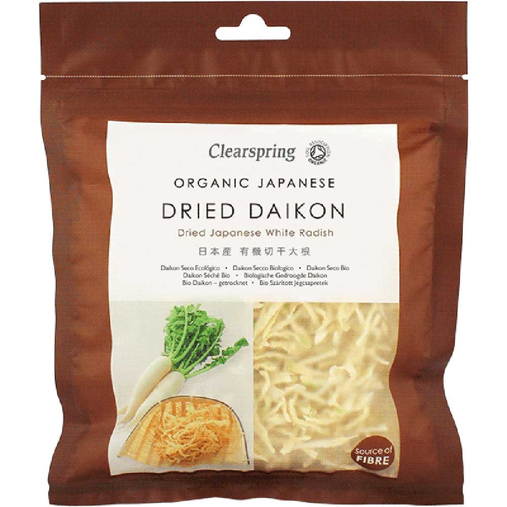 Organic Dried Daikon Radish Clearspring 30g Organic Dried Daikon Radish Clearspring 30g
