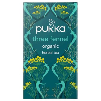 Organic Three Fennel Tea Pukka 20bgs