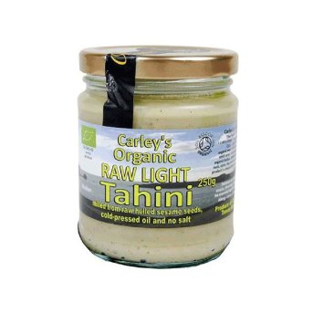 Organic Raw Tahini Light - small Carley's 250g