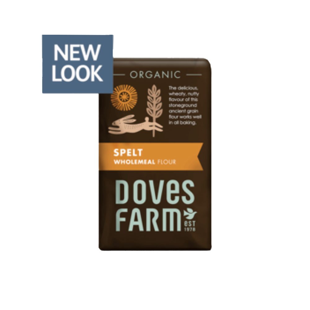 Organic Spelt Wholemeal Flour Doves Farm 1kg Organic Spelt Wholemeal Flour Doves Farm 1kg