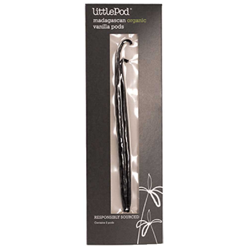 Organic Madagascan Vanilla Pods LittlePod 2pack Organic Madagascan Vanilla Pods LittlePod 2pack