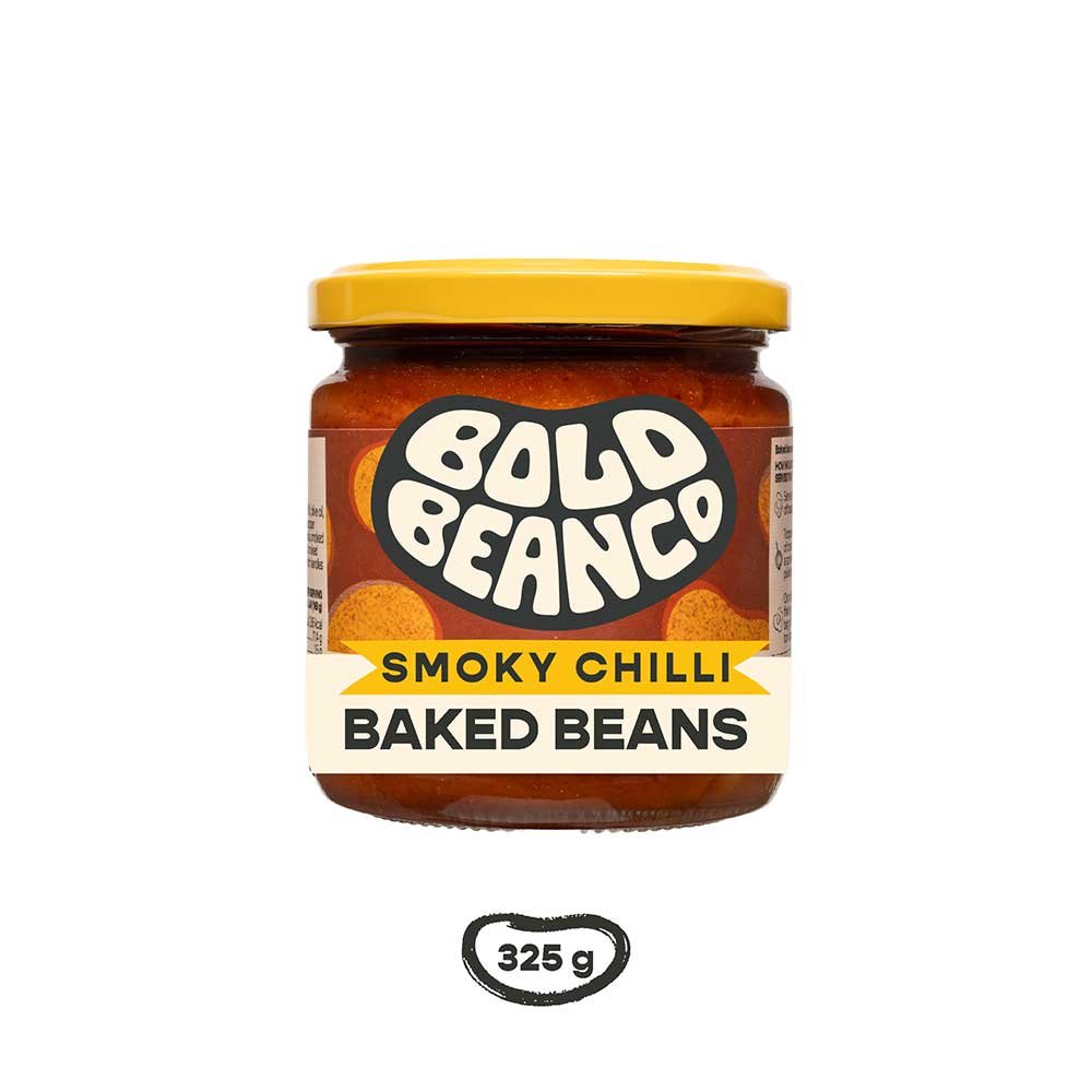 Smoky Chili Baked Beans Bold Bean Co 325g