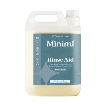 Dishwasher Rinse Aid - Unscented Miniml 5l Dishwasher Rinse Aid - Unscented Miniml 5l