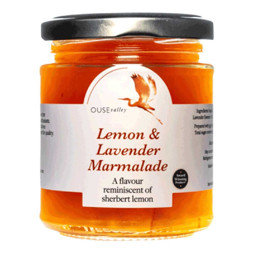 Lemon Marmalade with Lavender Ouse Valley 227g