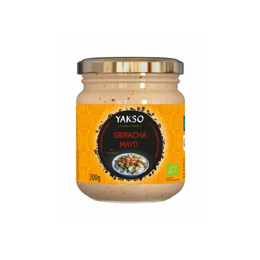 Organic Sriracha Mayonnaise Yakso 6x200g