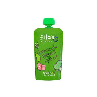 Organic Broccoli, Pear & Peas Ella's Kitchen 120g