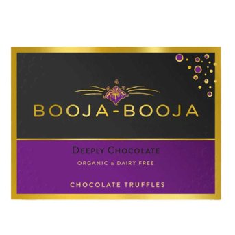 Organic Deeply Chocolate - 8 Truffles Booja Booja 92g Organic Deeply Chocolate - 8 Truffles Booja Booja 92g