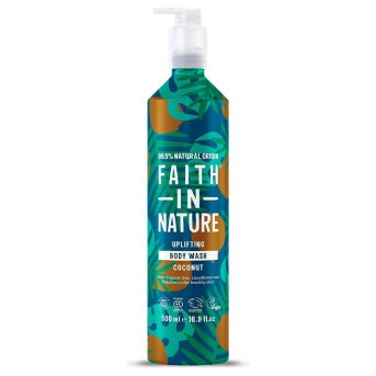 Coconut Body Wash - Aluminium Faith in Nature 500ml
