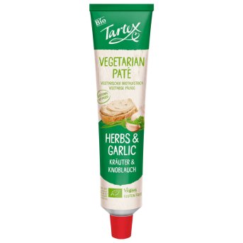 Organic Herb & Garlic Pâté Tartex 12x200g Organic Herb & Garlic Pâté Tartex 12x200g