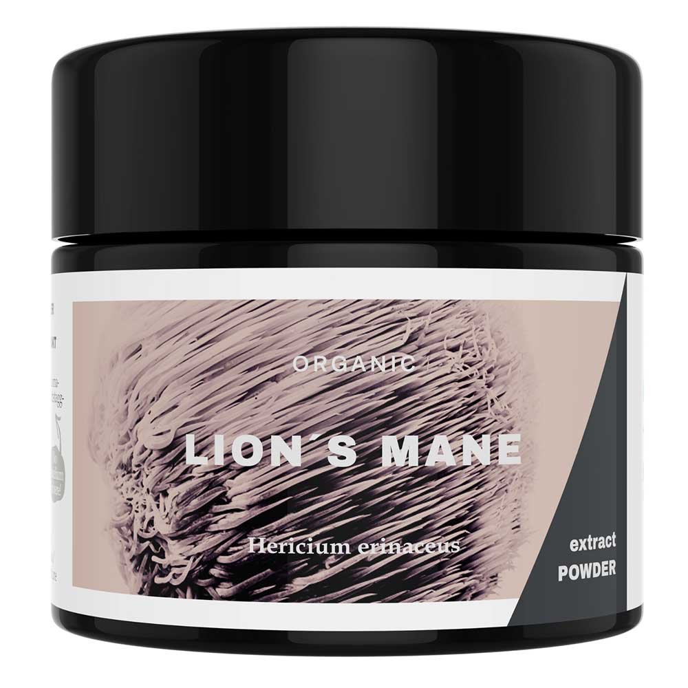 Organic Lion's Mane Extract Powder Kaapa Mushrooms 30g Organic Lion's Mane Extract Powder Kaapa Mushrooms 30g