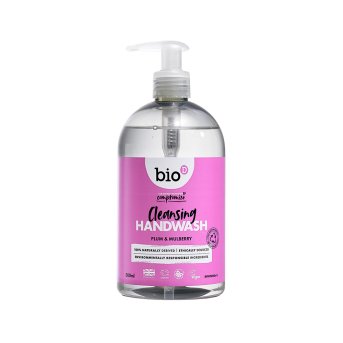 Cleansing Hand Wash Plum & Mulberry Bio-D 500ml Cleansing Hand Wash Plum & Mulberry Bio-D 500ml