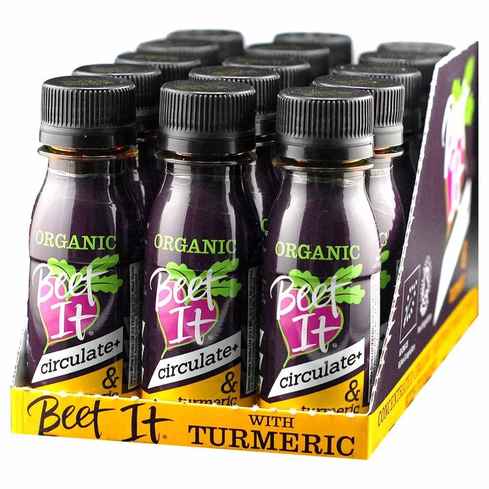 Organic Beet It & Turmeric - Shot - conc. beetroot juice - plastic James White 15x70ml