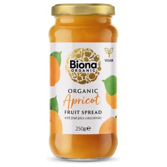 Organic Apricot Spread Biona 6x250g