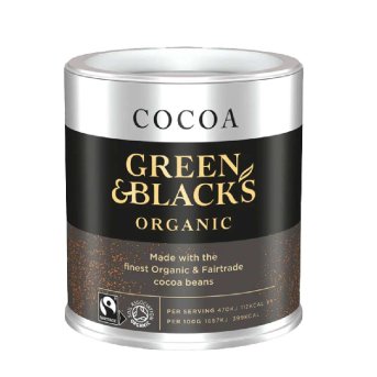 Organic Cocoa Powder - FairTrade Green & Black 125g