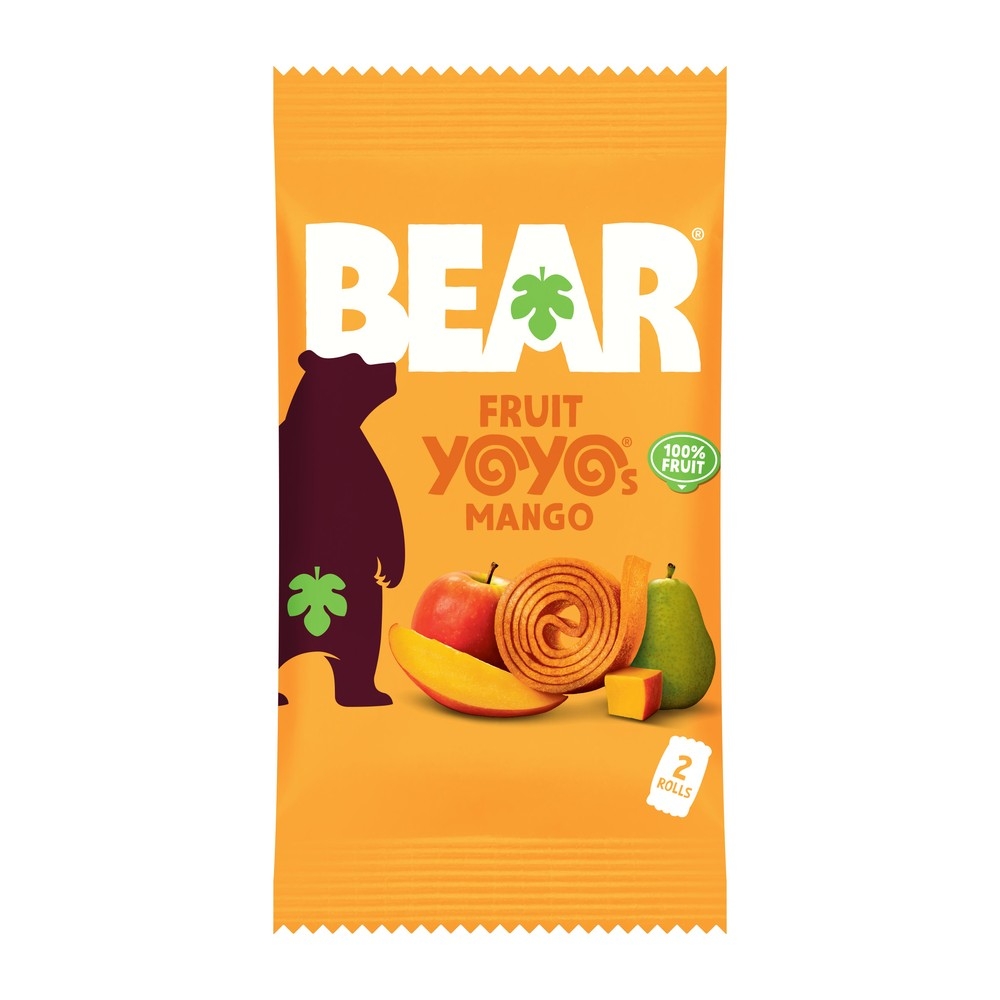 Mango Yoyo Fruit Rolls Bear 18x20g Mango Yoyo Fruit Rolls Bear 18x20g