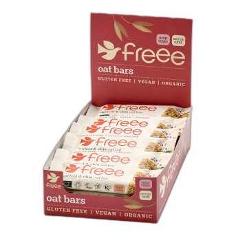 Organic Apricot Oat Bar with Chia Freee from Doves Farm 18x35g Organic Apricot Oat Bar with Chia Freee from Doves Farm 18x35g